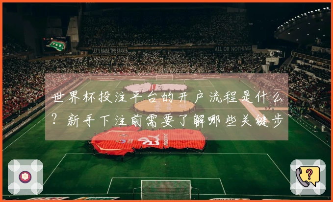 世界杯投注平台的开户流程是什么？新手下注前需要了解哪些关键步骤？